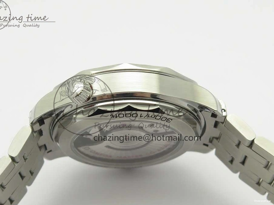 1222 Effortless 2018 Seamaster Diver 300M OMF Best Edition Blue Ceramic Gray Dial on SS Bracelet A8800 (Black Balance Wheel) 7958